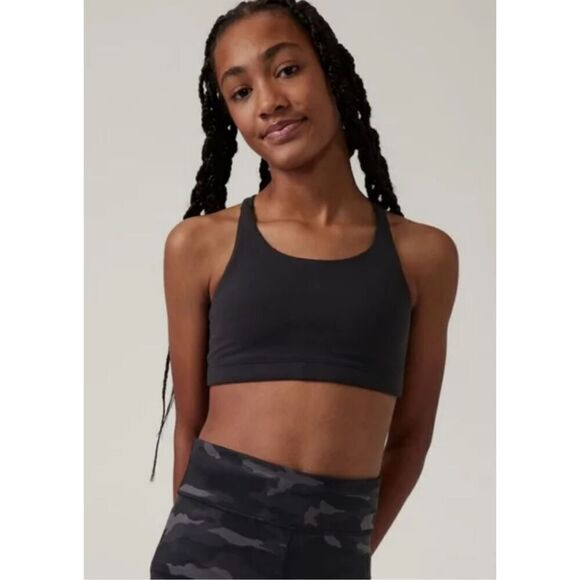 Athleta Girl Set Of 3 Sports Bras, 2 Upbeat Sports Bras, and 1 Speed Racer Size - Picture 6 of 9